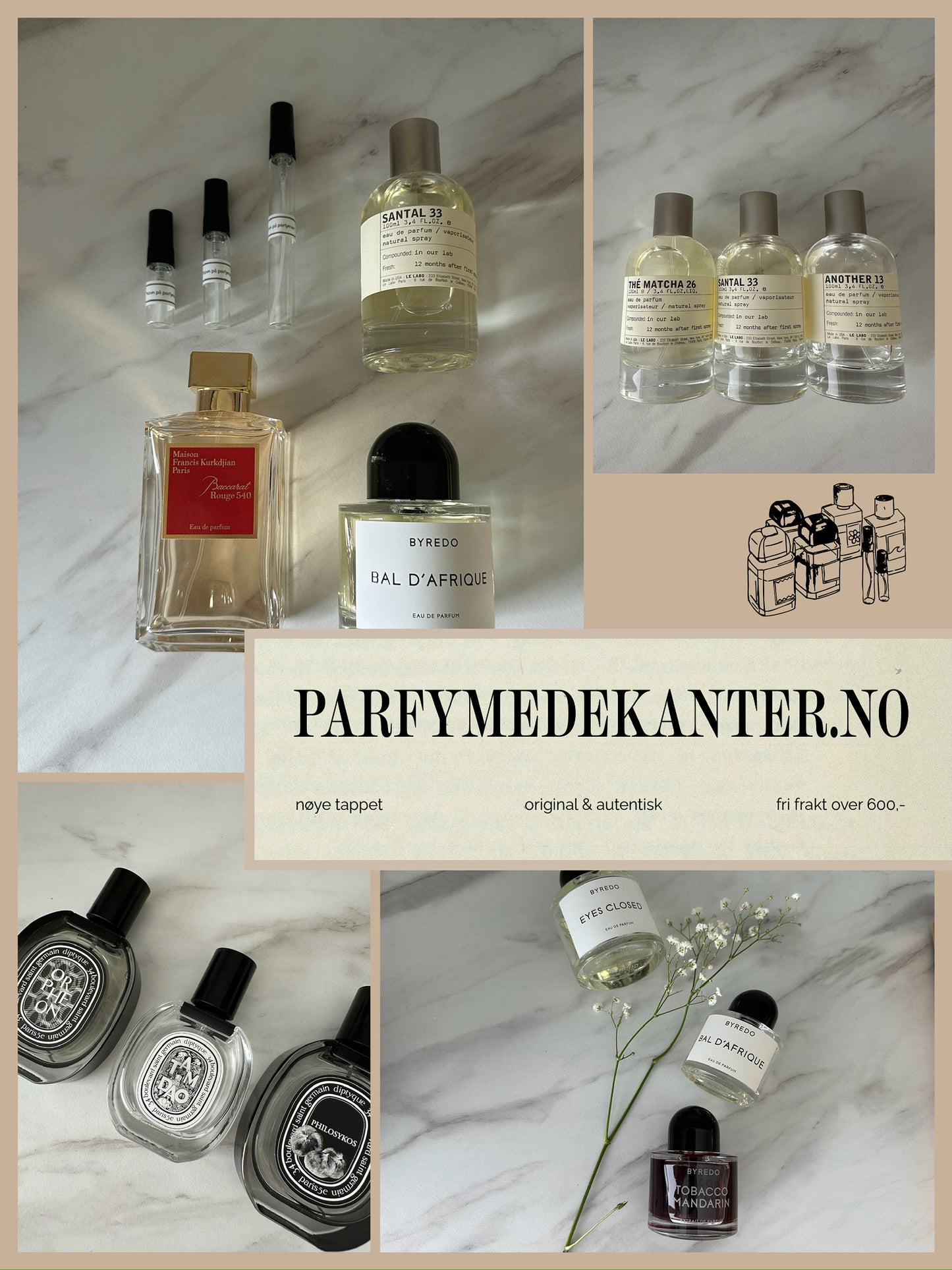 Parfymeabonnement Standard